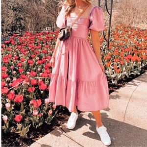 Abercrombie & Fitch Emerson Midi Dress